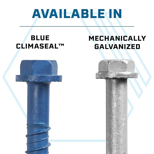 Tapcon+ 1/2 x 4 Inch Heavy-Duty Hex Head Concrete Anchors, Corrosion Resistant - Image 3