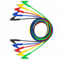 KAIWEETS 5PCS Alligator Clips Electrical Test Leads Set, 15A Jumper Wires Heavy by KAIWEETS
