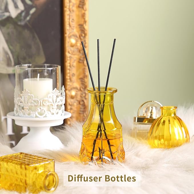 Mini Glass Bud Vases for Wedding & Bridal Shower Centerpieces, Versatile Glass - Image 3
