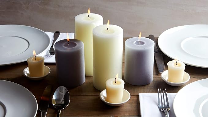 Melt Candle Pillar Candles, 3 Pack - Image 6