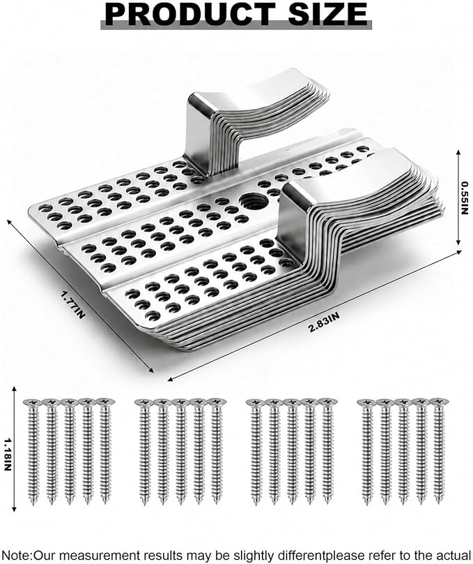 10 Pack Drywall Repair Clips, Drywall Clips Repair - Image 2