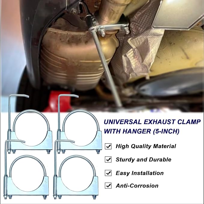 5" Universal Exhaust Clamp - Image 6