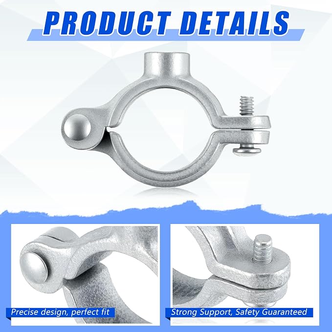1 Pack 3/4" Split Ring Pipe Hanger - Image 3