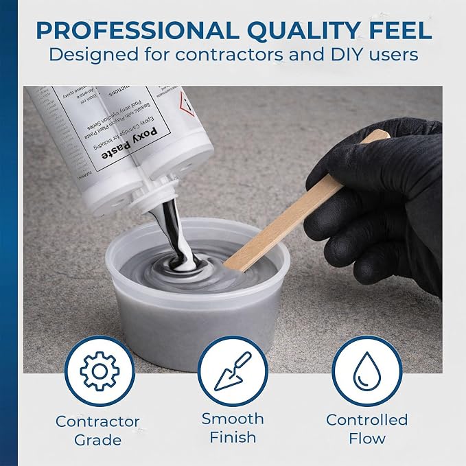 40ft Polyurethane Foundation Wall Crack Repair Kit, Concrete Crack Filler - Image 4