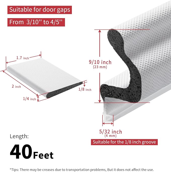 40 Feet Kerf Door Weather Stripping Seal - Image 6