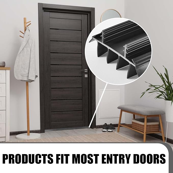 Pushglossy 4 Pcs Door Bottom Seal - Image 5