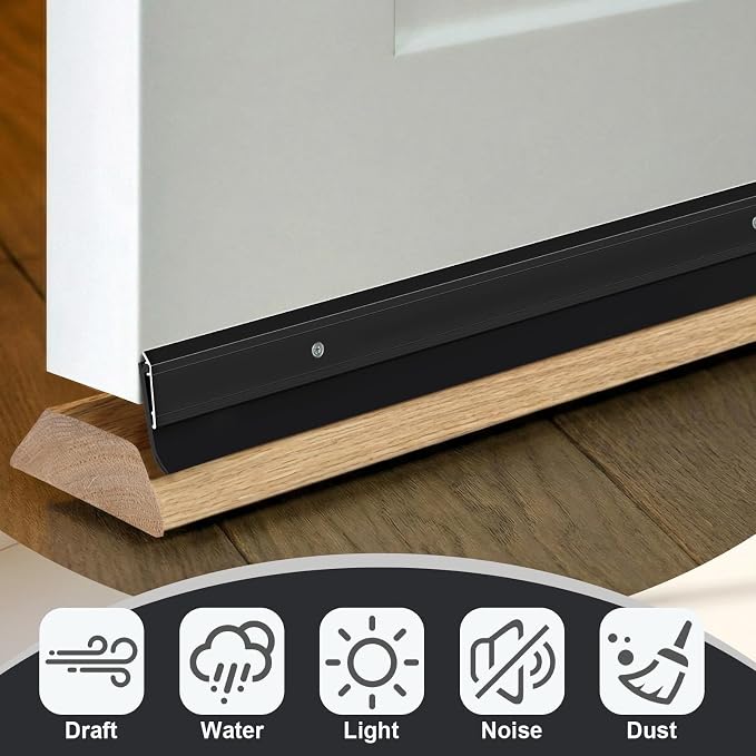 FoldTier 4 Pcs All-Season Door Sweeps - Image 4