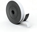 2" Wide x 1/8" Thick Closed Cell Weather Stripping, Sponge Rubber Foam Tape by Unknown