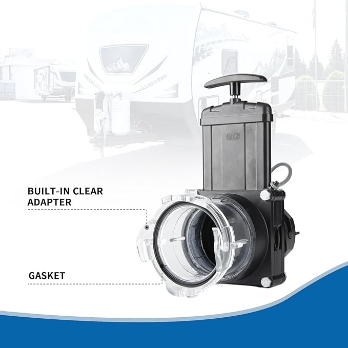Twist-On Waste Valve RV Gate Valve - Image 6
