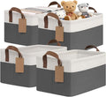 CHICVITA 4 Pack Fabric Storage Bins by CHICVITA