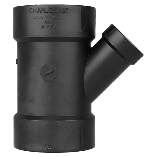 CHARLOTTE PIPE 4X4X2 DWV WYE REDUCING All HUB DWV - Image 4