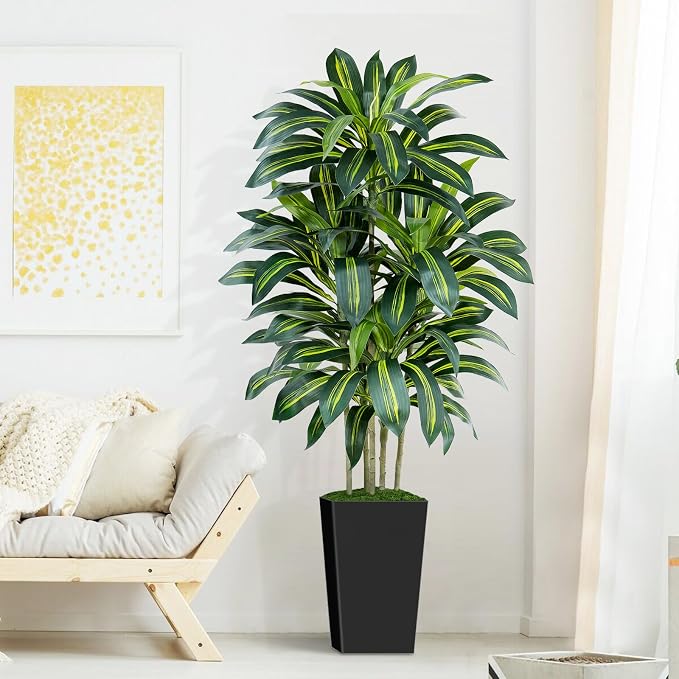 5FT Artificial Dracaena Tree - Image 6