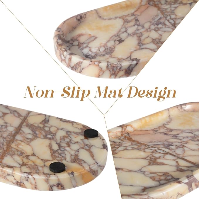 Natural Marble Tray for Decor, Marble Vanity Tray for Perfume, Stone Decorative - Image 4