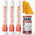 White Wood Filler Sticks 3 Pack, by Smaphy