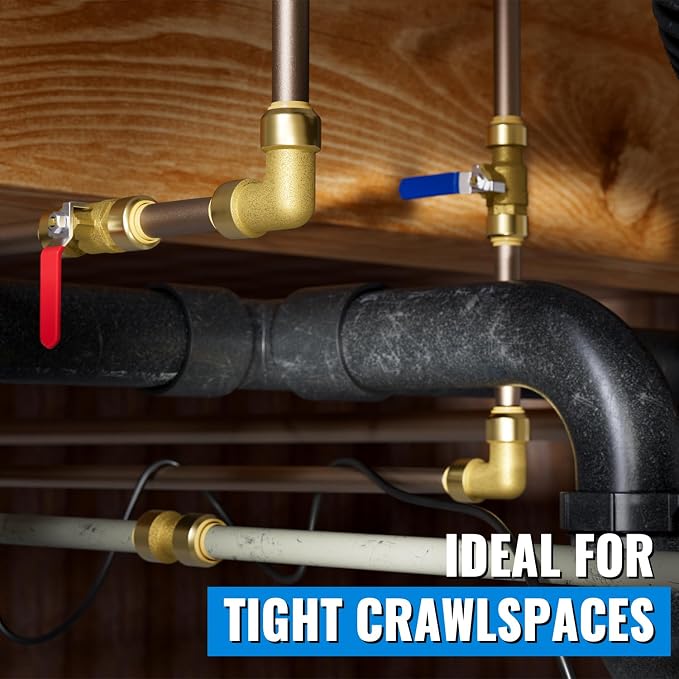 Shut Off Ball Valve 3/4 Inch, 1/4 Turn, - Image 4