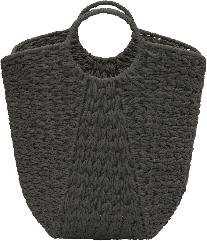 Household Essentials Handwoven Paper Rope Storage Basket - Image 3