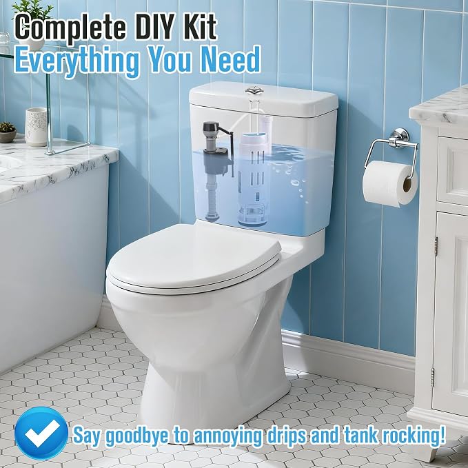 2-Inch Dual Flush Valve & Fill Valve Replacement Kit - Image 7