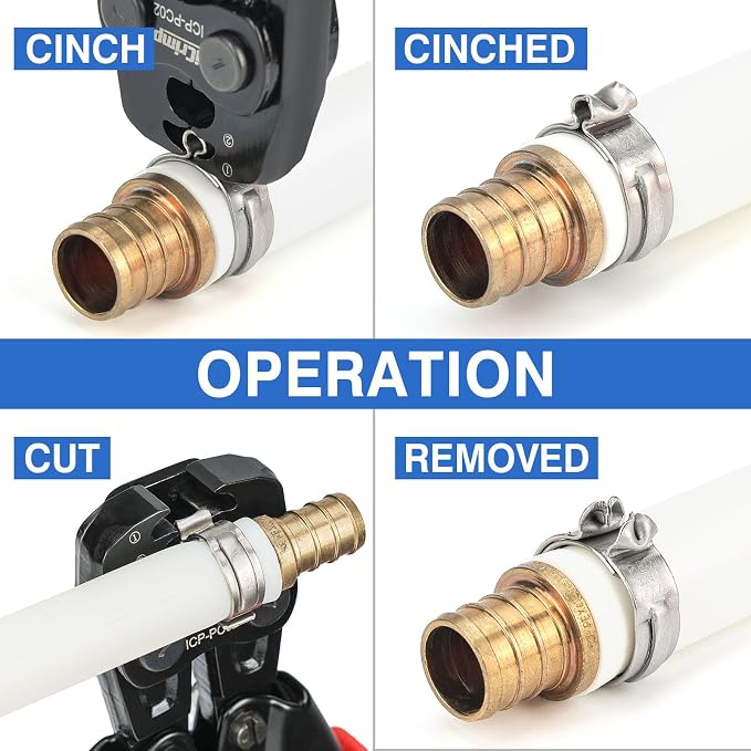 iCrimp PC-PC02KIT PEX Clamp Crimping Tool Kit - Image 6