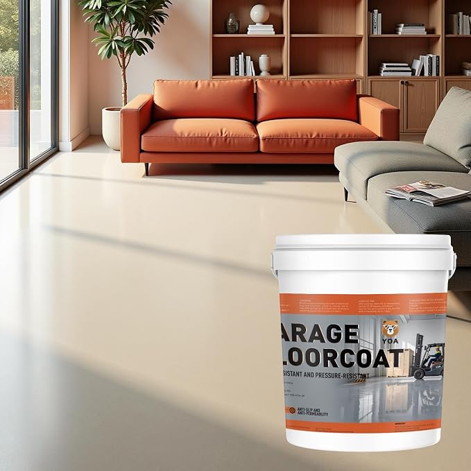YOA Professional Epoxy Floor Coating, Acrylic Concrete Paint, Suitable - Image 7