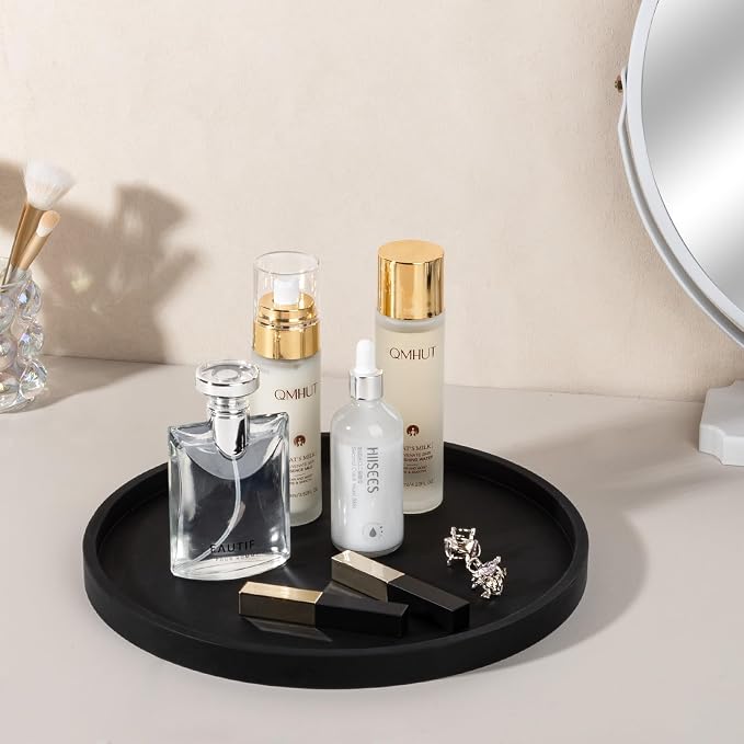 Silicone Bathroom Tray Coffee Table Decor Perfume Organizer, Waterproof - Image 4