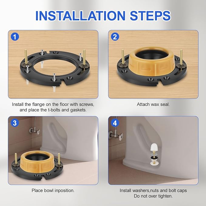 Extra Thick Toilet Wax Ring Kit - Image 7