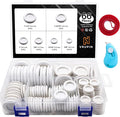 66Pcs Rubber Grommet Assorted Kit, Drill Hole Firewall Hole Plugs Wire by Vrupin