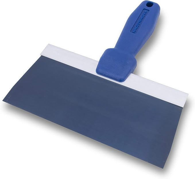 MARSHALLTOWN Blue Steel Taping Knife, 8 Inch, Drywall Taping Tool | Tempered - Image 2