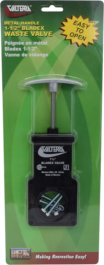 Valterra T1001VPM Bladex 1-1/2" Waste Valve Body by Valterra