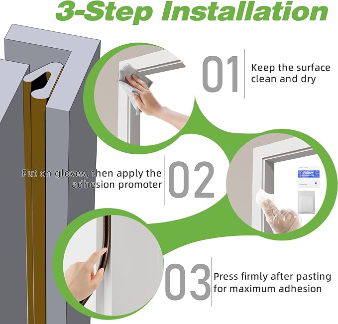 Weather Stripping Door Seal Strip - Image 9