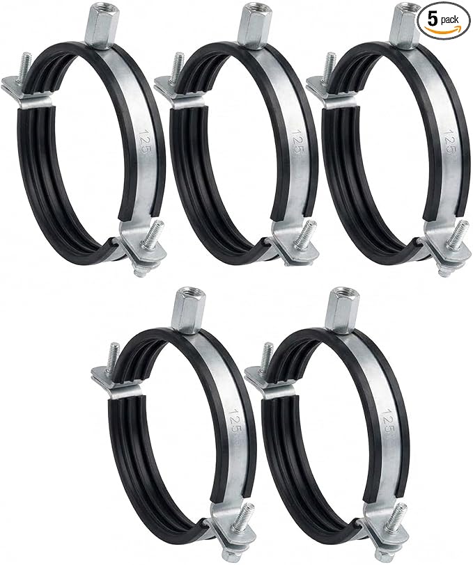 5pcs, Duct Clamp 5 inch Bracket by Steinberg14