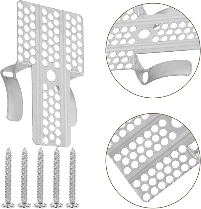 Drywall Repair Clips 1/2 and 5/8 Inch Panel Wall Fix 10pcs | Stainless Steel - Image 8