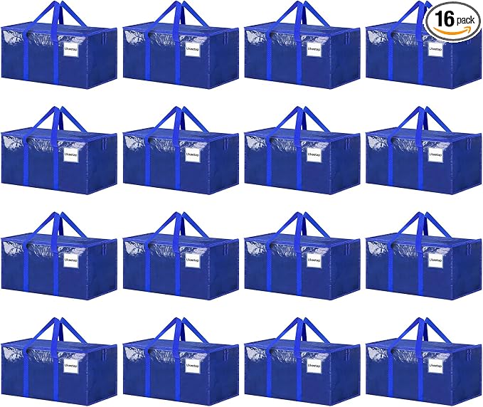 16 Pack Extra Large Clothes Storage Bins by ukeetap