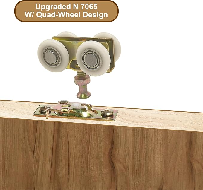 13/16" Pocket Door Ball Bearing Hangers Fit Kenna-Frame, Crawford & Press-Rite - Image 4