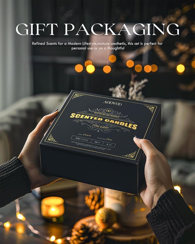 AOOVOO Scented Candles for Men - Image 7