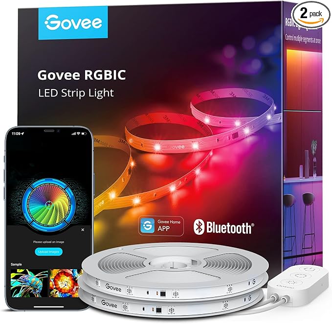 Govee 65.6ft RGBIC LED Strip Lights, LED Lights by Unknown