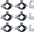 6 PCS Split Ring Pipe Hanger, Heavy Duty Adjustable Pipe Bracket Clamp by JDHGSHL