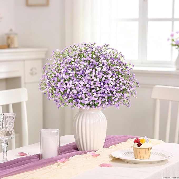 6Pcs Babys Breath Artificial Flowers - Image 4