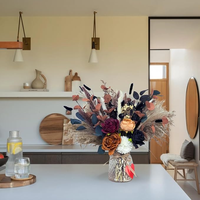 Fall Dried & Artificial Floral Centerpieces - Image 6