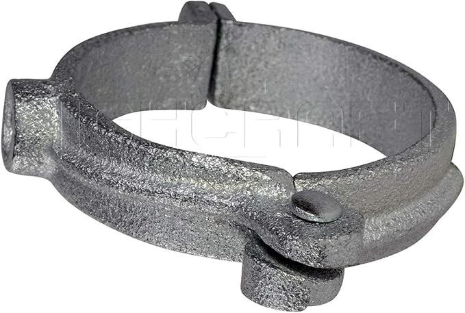 HIGHCRAFT HINGG-112-5 Industrial Decor Hinged Split Ring Pipe Hanger 1-1/2 in. - Image 2