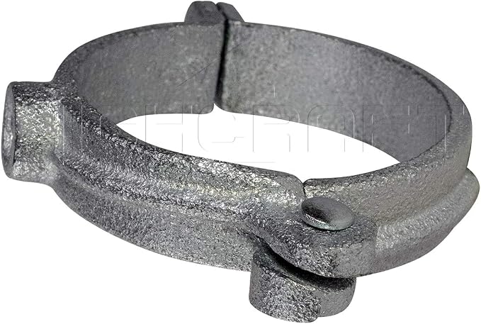 HIGHCRAFT HINGG-212-5 Industrial Decor Hinged Split Ring Pipe Hanger 2-1/2 in. - Image 2