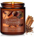 Fall Candle, Clove Cinnamon Scented Candles by FFFRAGRFLOWING
