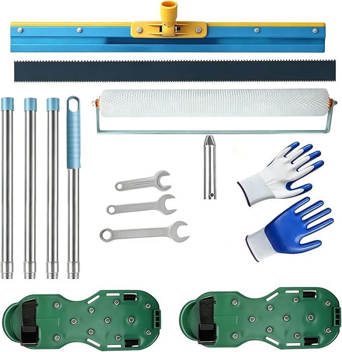 Complete Self Leveling Cement Tool Kit，Floor Leveling Tools by Unknown