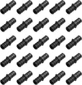 1/2 Inch Coupling, Poly PPSU Barb Crimp Pex Fitting, No Lead Plastic Pex by CAMNWAMN