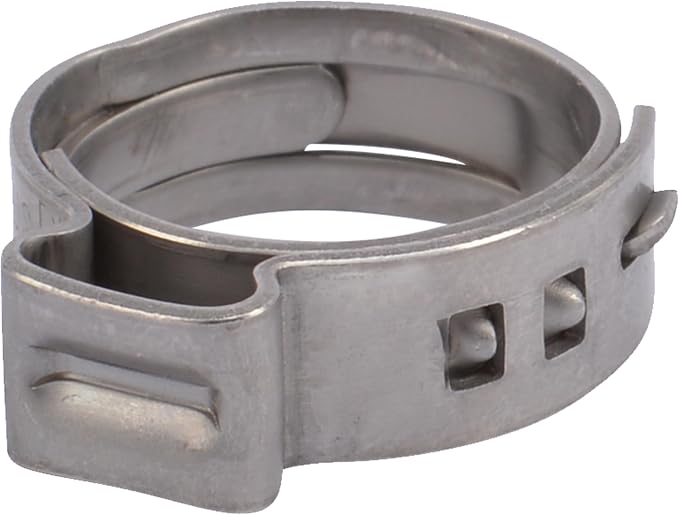 SharkBite 1/2 Inch Clamp Ring, Stainless Steel Plumbing Fitting, PEX Pipe by SharkBite