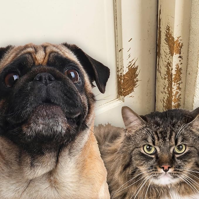 PETPROOF® Cat Scratch-Resistant Weatherstrip and Door Frame Protector by Unknown
