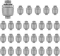 30 PCS 1/2" Liquid Tight Connector NPT Non-Metallic by Unknown