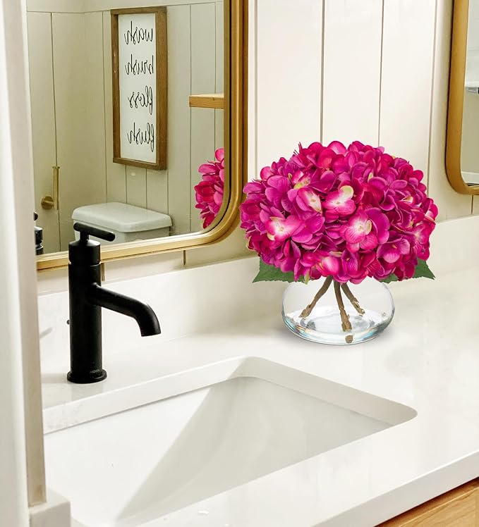 Hollyone Hydrangea Artificial Flowers - Image 3