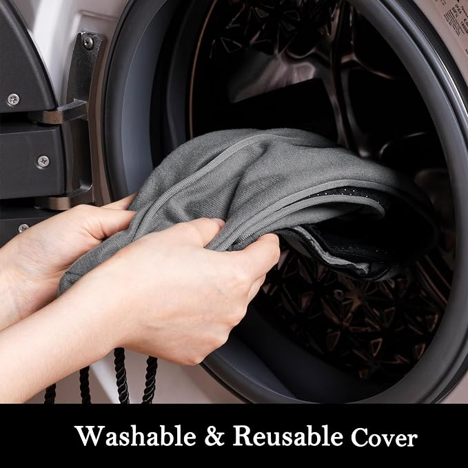 Sunolga Door Draft Stopper, Removable Washable Cover, Blocks Hot and Cold Air - Image 5