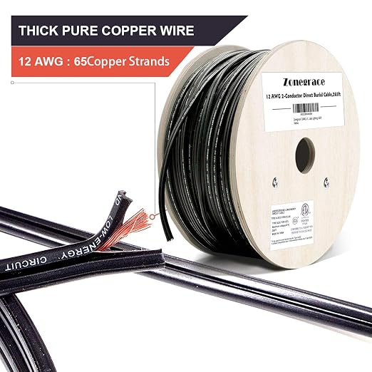12AWG 2-Conductor 12/2 Direct Burial Wire - Image 3