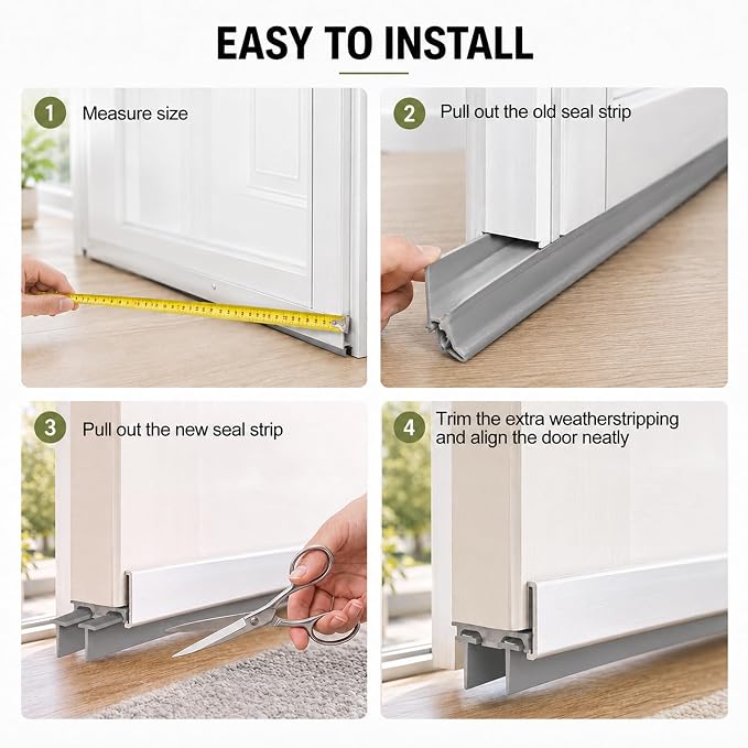 2Pcs Storm Door Bottom Seal, Replacement - Image 8